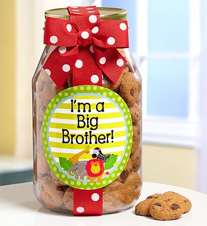 I'm a Big Brother! Chocolate Chip Cookie Jar
